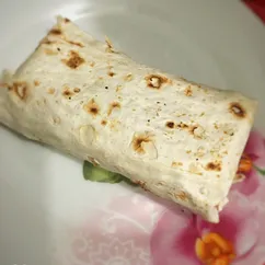 Быстрый ролл с овощами 