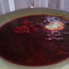 Борщ "Бордовее и вкуснее не бывает"