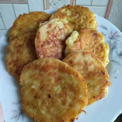 Кабачковые оладушки