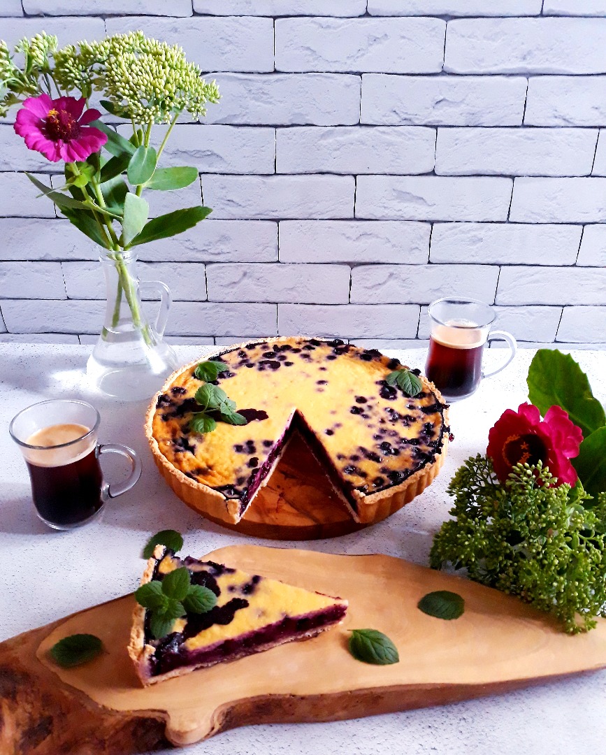 Тарт черничный 🥧