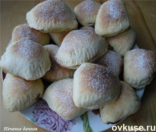 Печенье дачное творожное с корицей