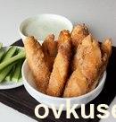 Куриное филе в беконе и сухарях