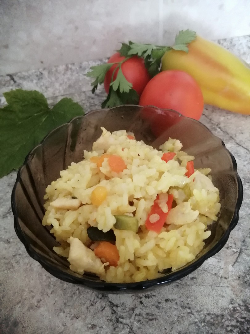 Рис с кабачками и морковью : Вторые блюда
