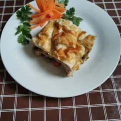 Британский пирог с окороком