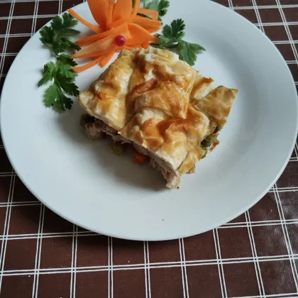 Британский пирог с окороком