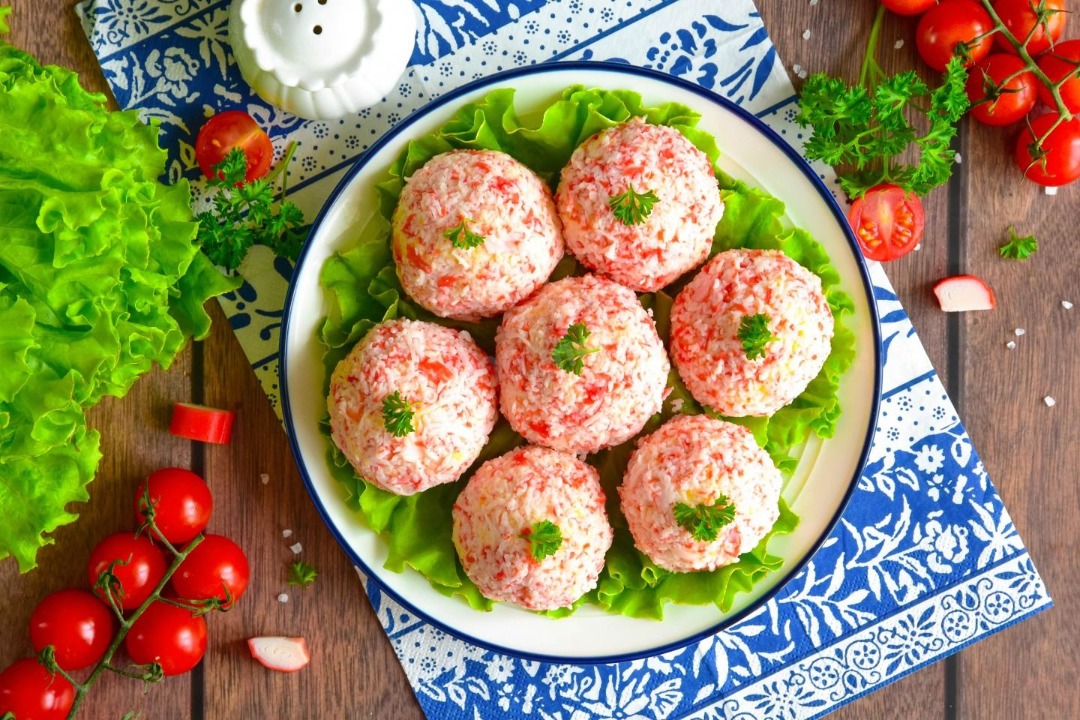 Фаршированные крабовые палочки с сыром. вкусная закуска. простой рецепт