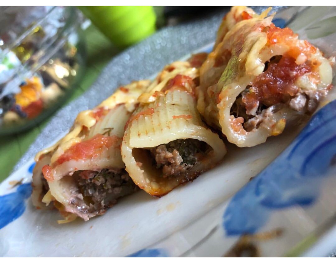 Каннеллони с фаршем 🤤