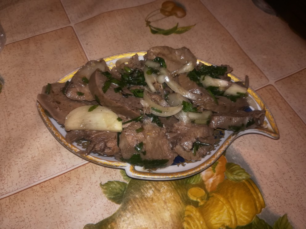 Язык маринованный