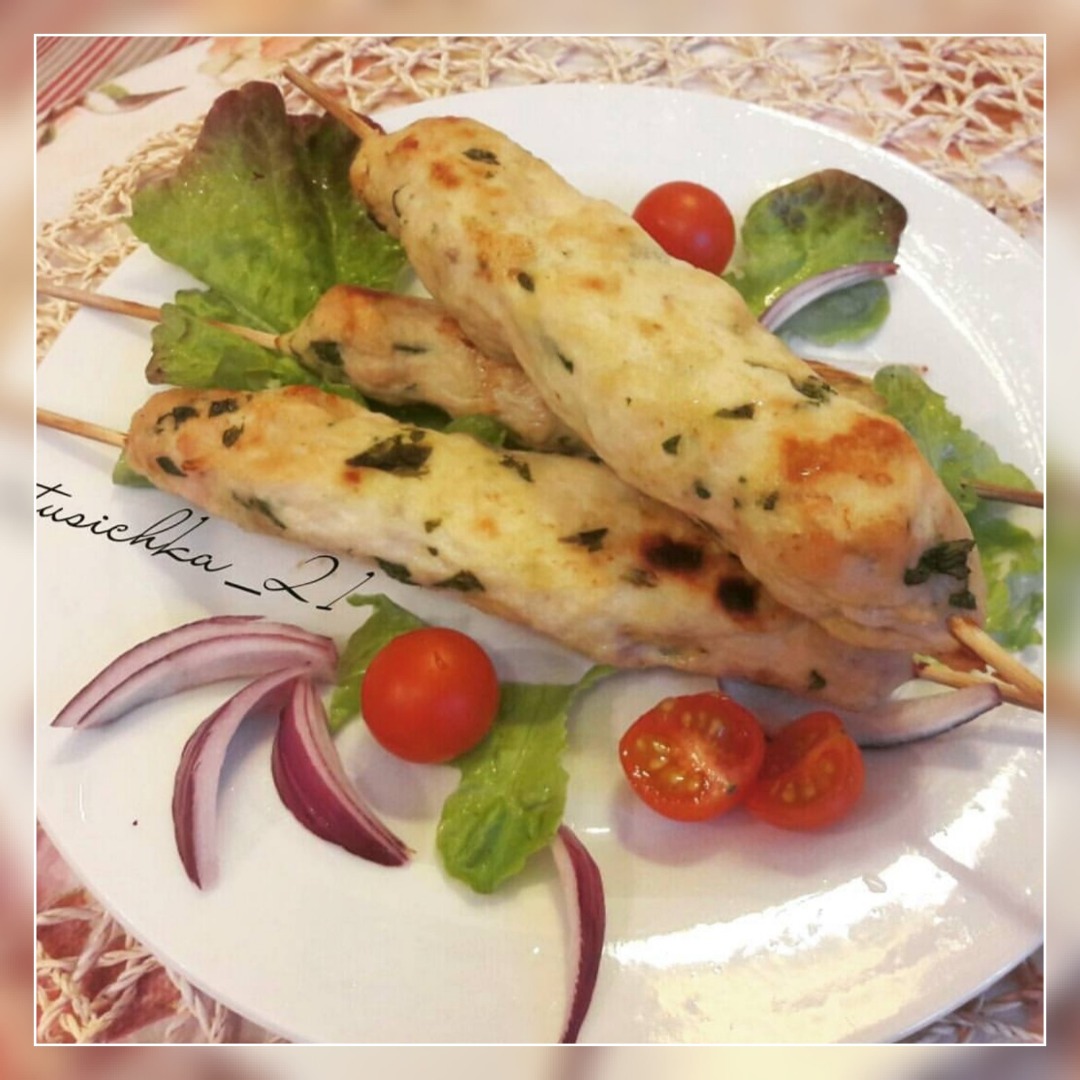 Сочный кебаб из курицы, пошаговый рецепт с фотографиями – Армянская кухня: Основные блюда. «Еда»