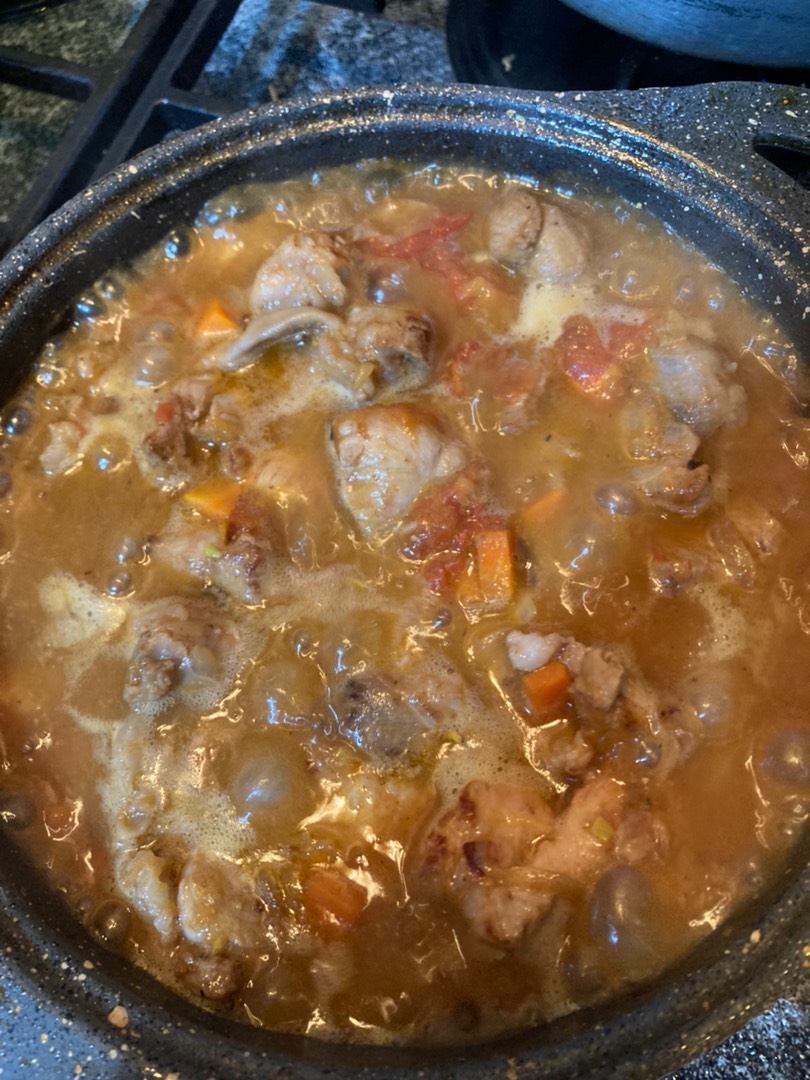 Мясо в луковом соусе