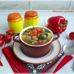 Щи с квашеной капустой и индейкой