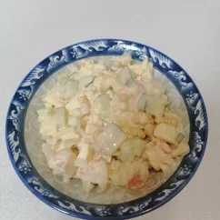 Салат с креветками 🍤🍤🥗