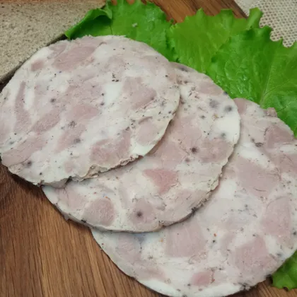 Ветчина из курицы и индейки 
