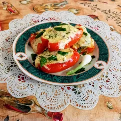 Фаршированный перец, запеченный в духовке