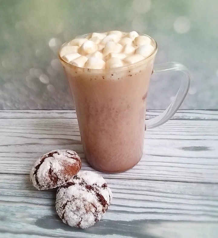 Имбирный горячий шоколад