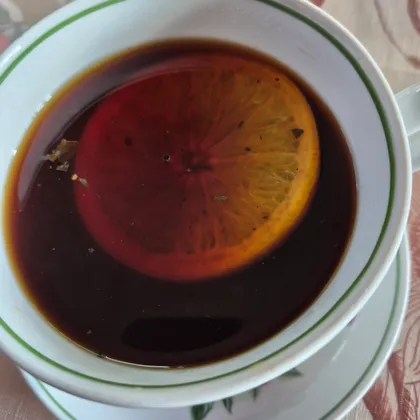 Чай с апельсином