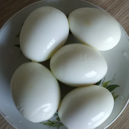 Яйца в крутую