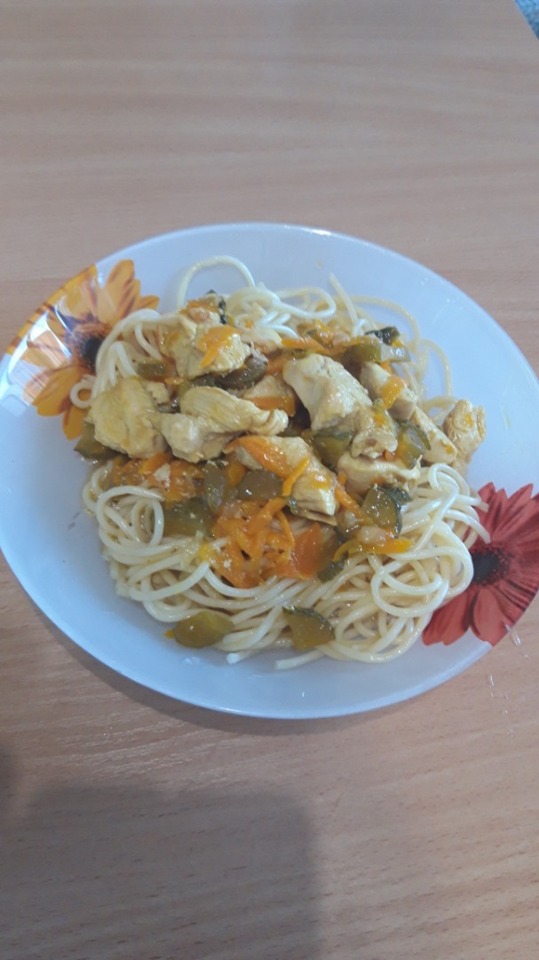 Азу с курицей