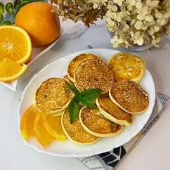 Творожные оладьи с ноткой цитруса