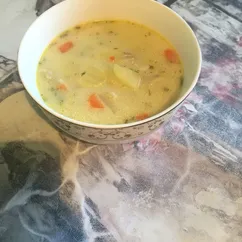 Очень вкусный сырный суп 🥣