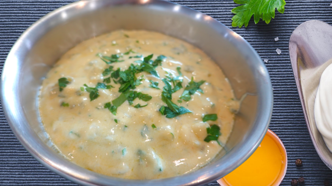 Соус тартар по рецепту титулованного шеф-повара. (Французский соус)