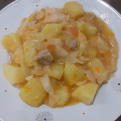 Рагу с мясом и овощами