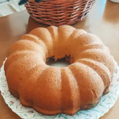 Пирог с творожными шариками🥧