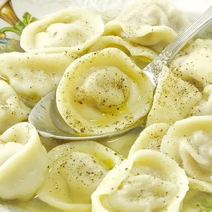 Пельмени с нежным тестом