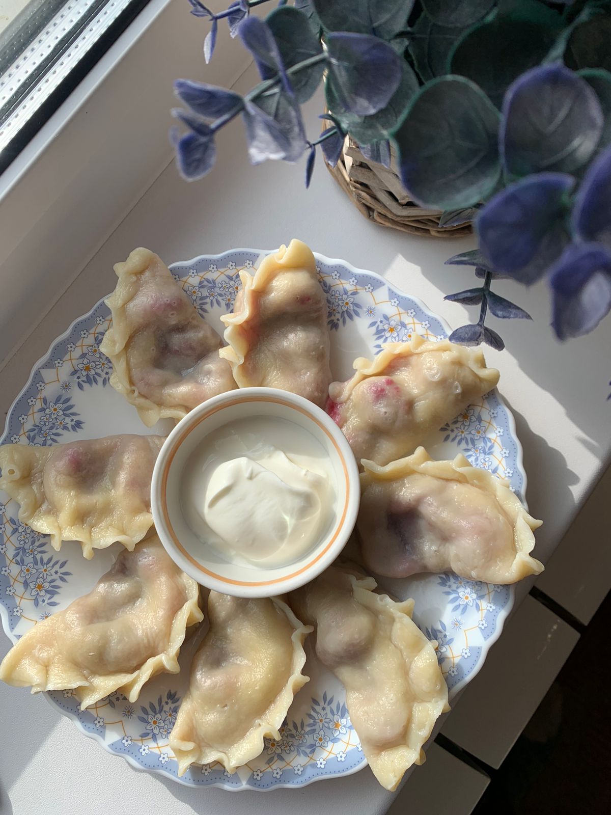 Вареники с вишней