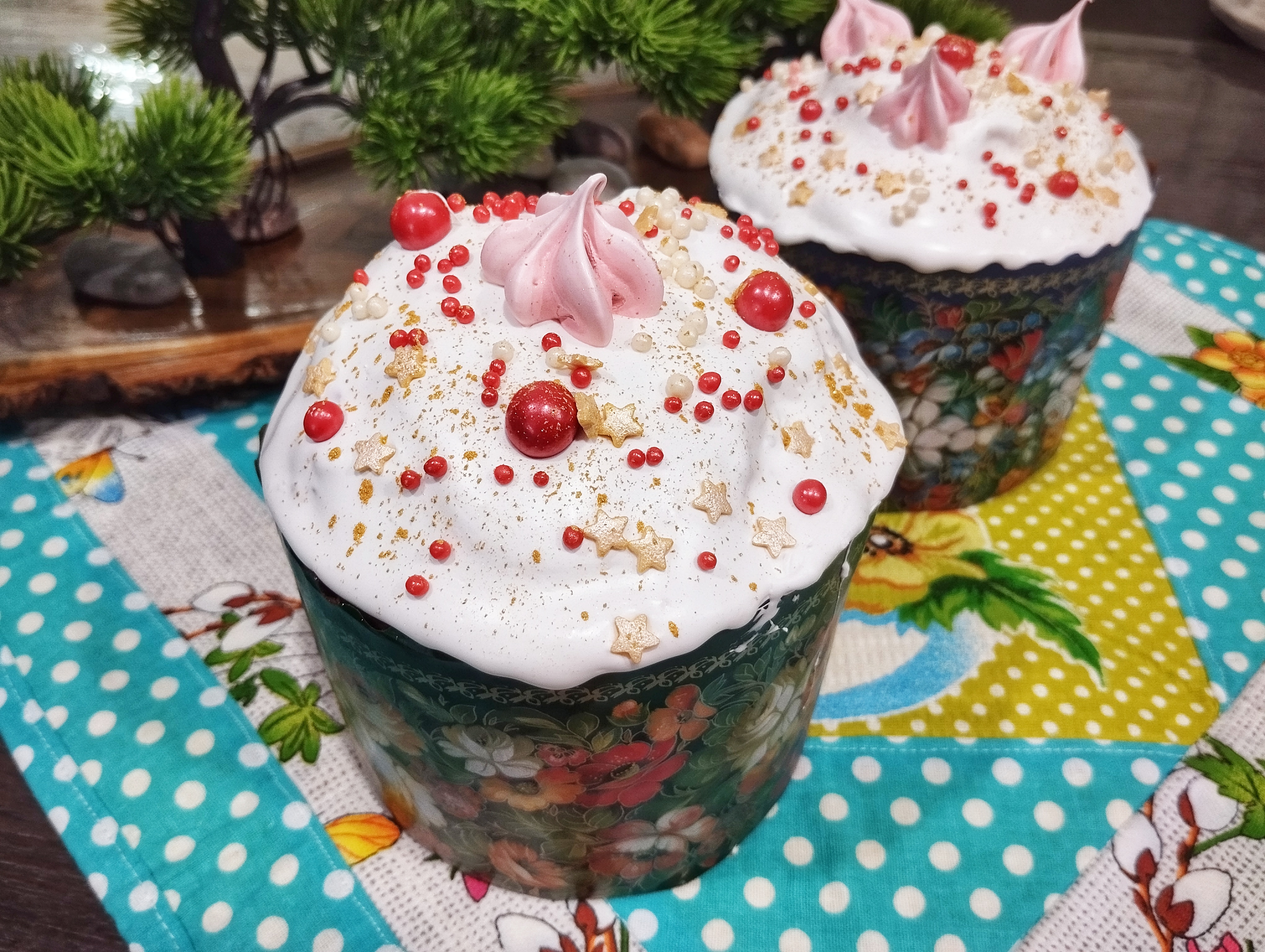 Творожные куличи