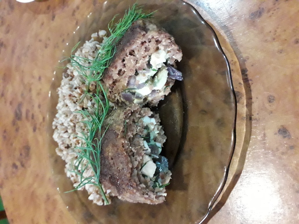 Мясные зразы с яйцом и грибами: рецепт с фото пошагово