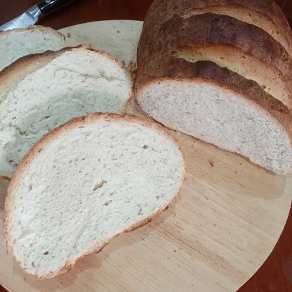 Французский хлеб с зеленью