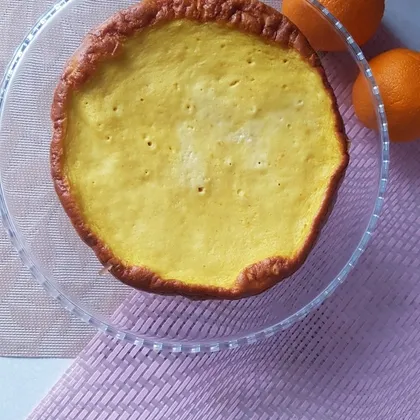 Творожно-апельсиновая запеканка в мультиварке