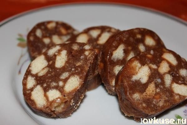 Колбаски на десерт