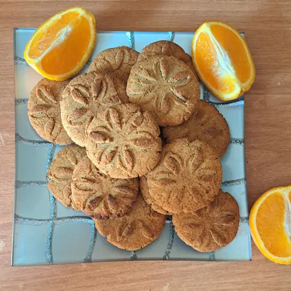 Апельсиновое пп печенье