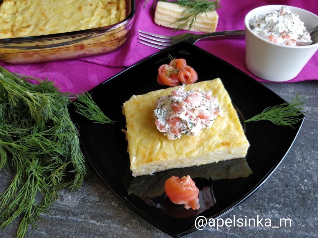 Рецепт запеканки из кабачков с помидорами и колбасой