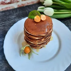 Медовые панкейки