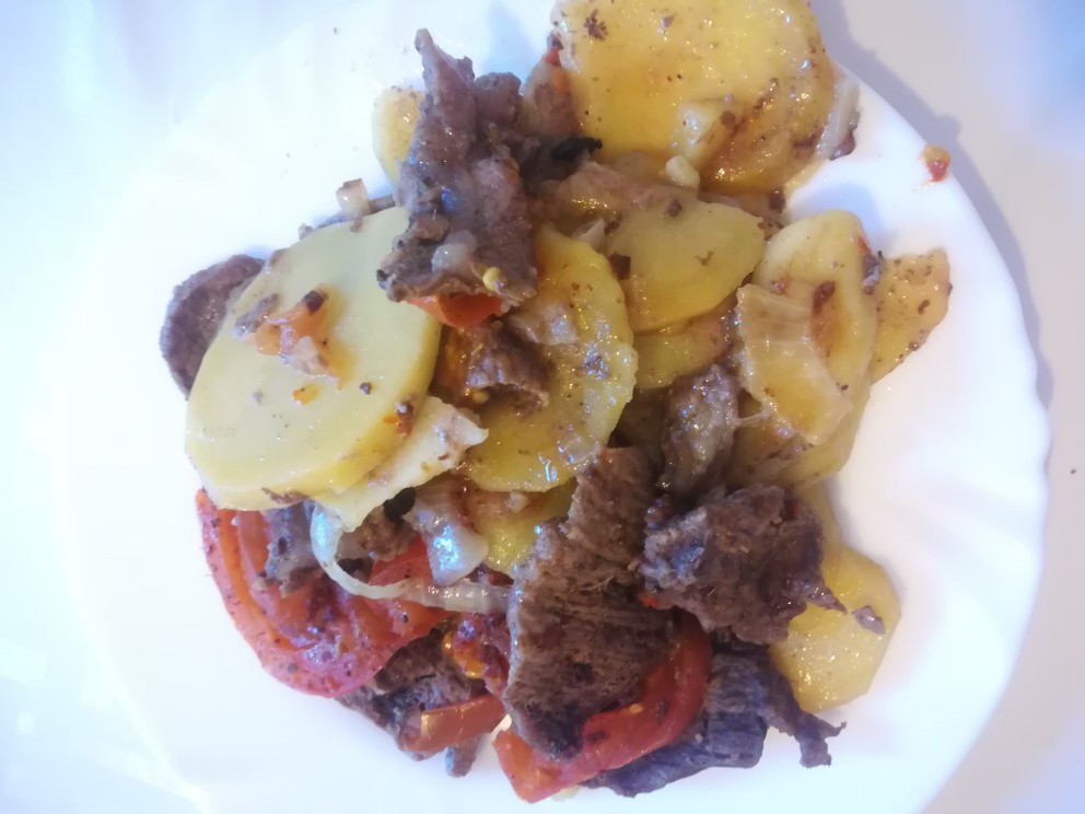 Запеканка с картофелем