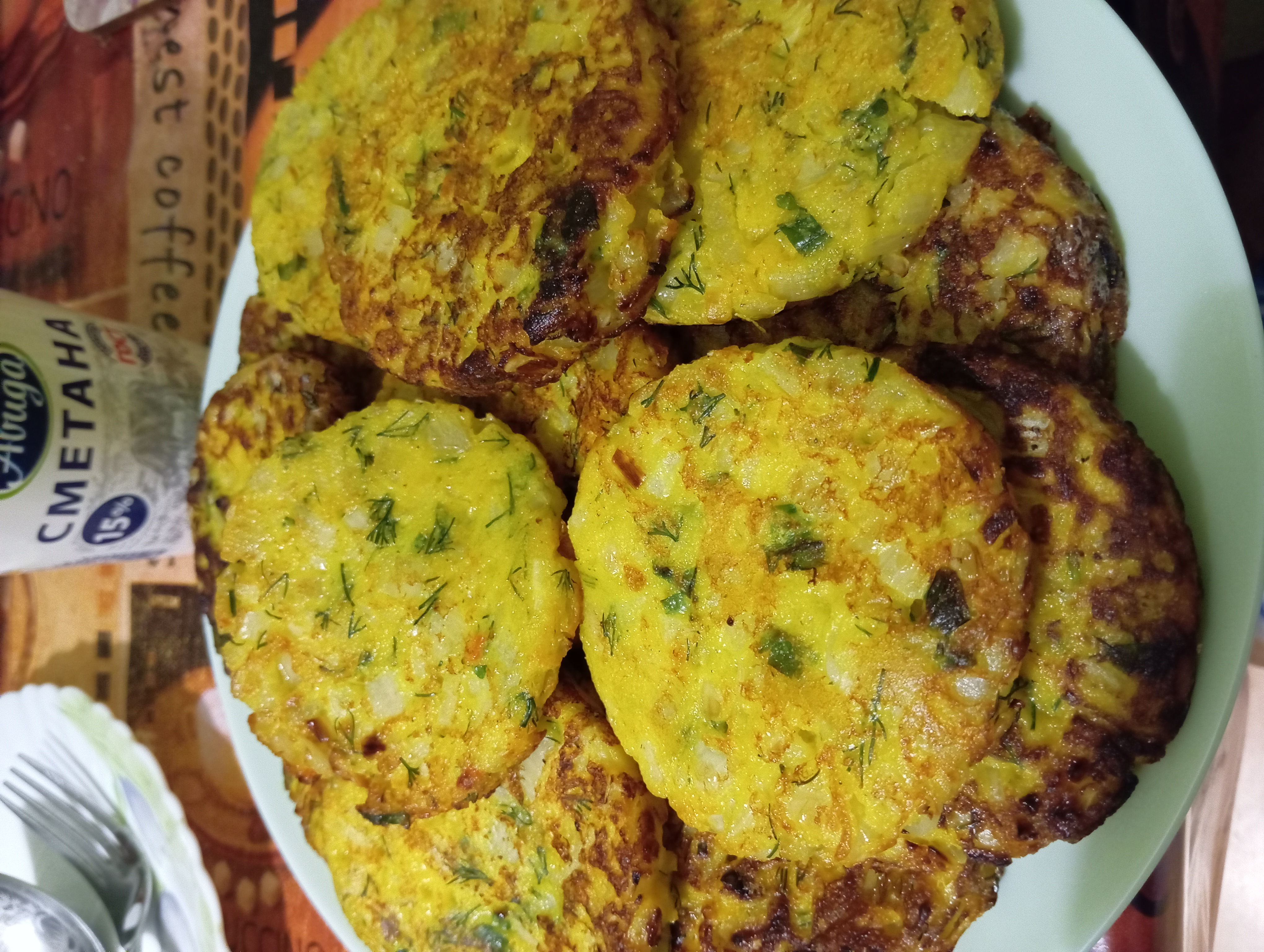 Луковые котлетки