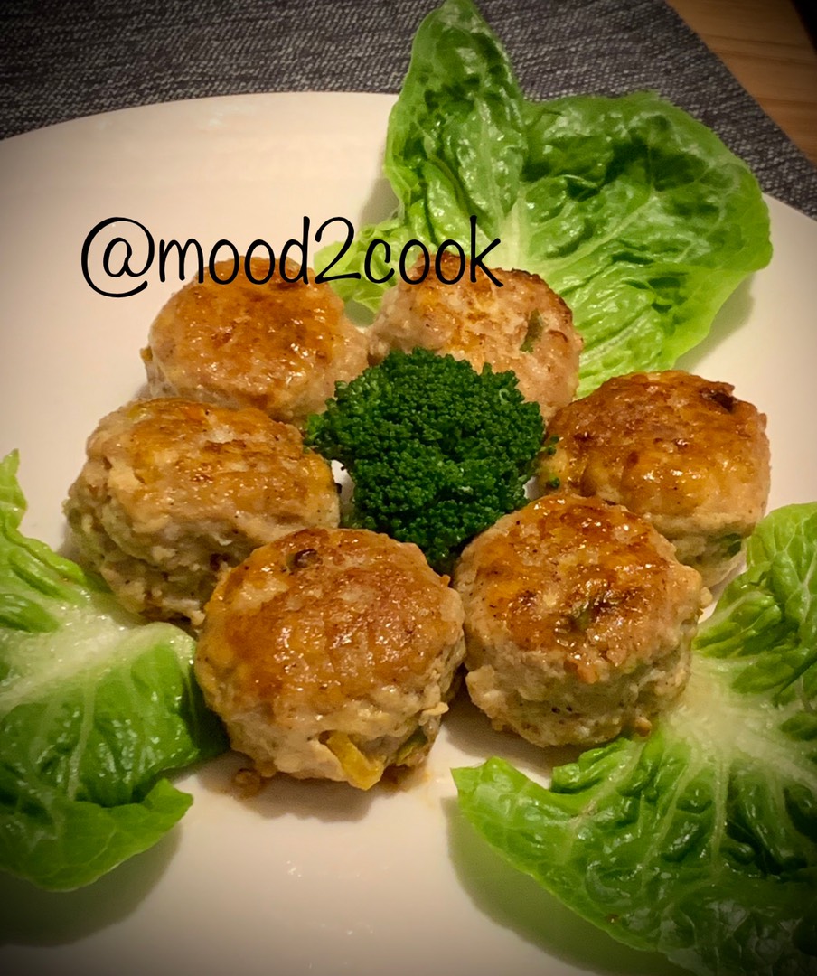 Японские тефтельки из курицы в соусе терияки | Teriyaki Chicken meatballs