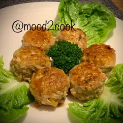 Японские тефтельки из курицы в соусе терияки | Teriyaki Chicken meatballs