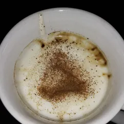 Коричный кофе со сливками☕