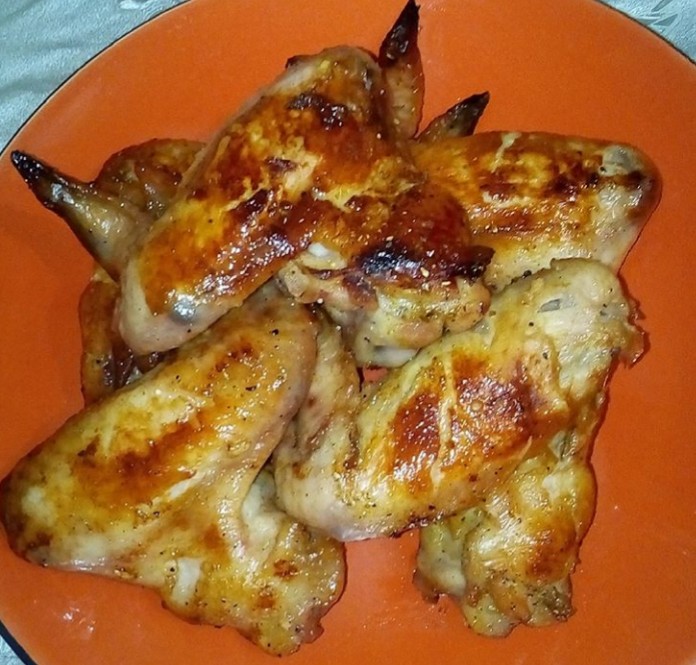 Крылышки в медовом маринаде