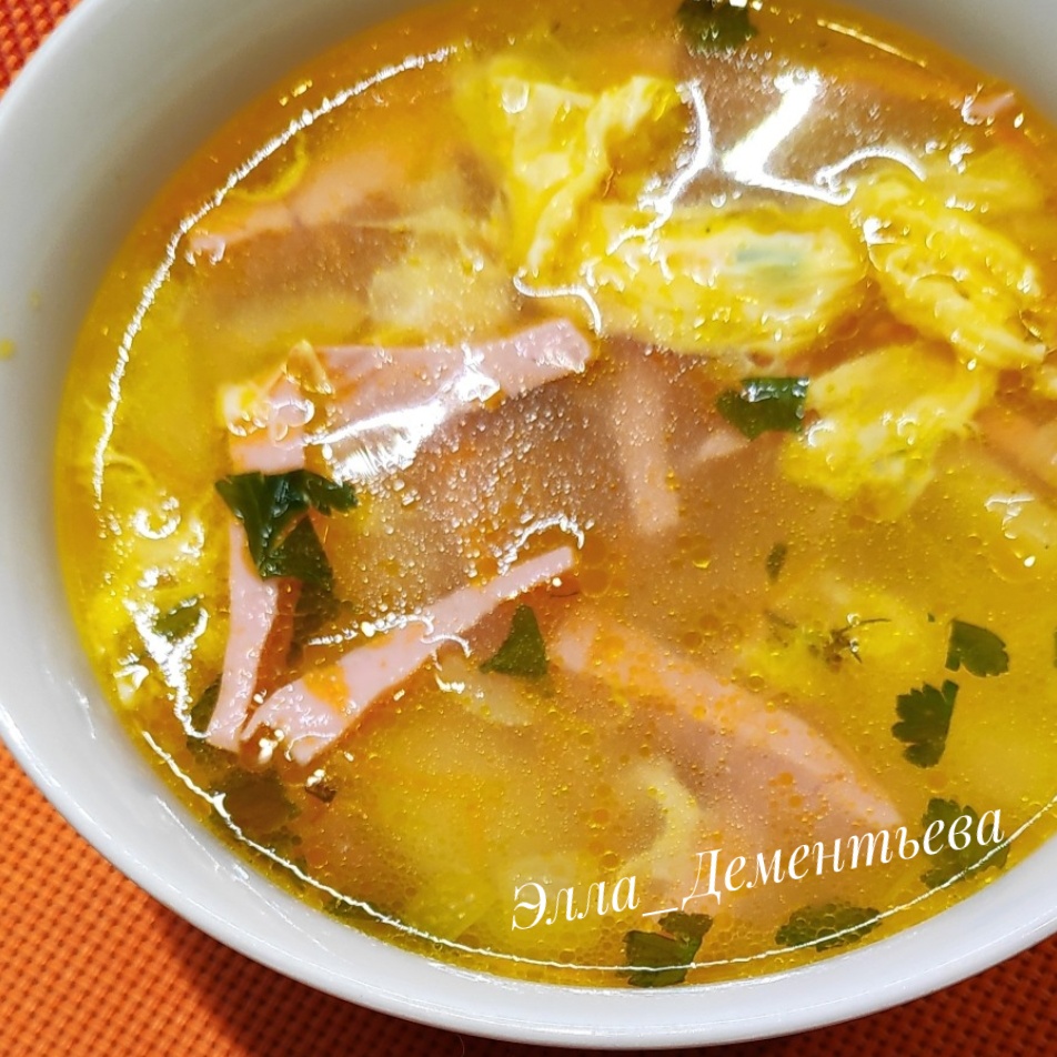 Гороховый суп с колбасой без замачивания гороха - вкусный рецепт приготовления с фото пошагово