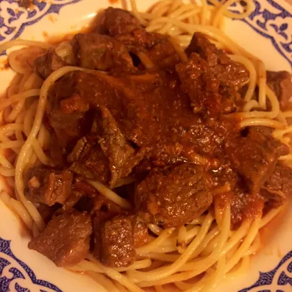 Спагетти с мясным соусом по итальянски