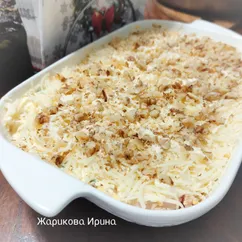 Салат с копчёным окорочком