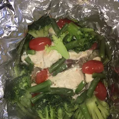 Готовим пп обед 🥗 в фольге