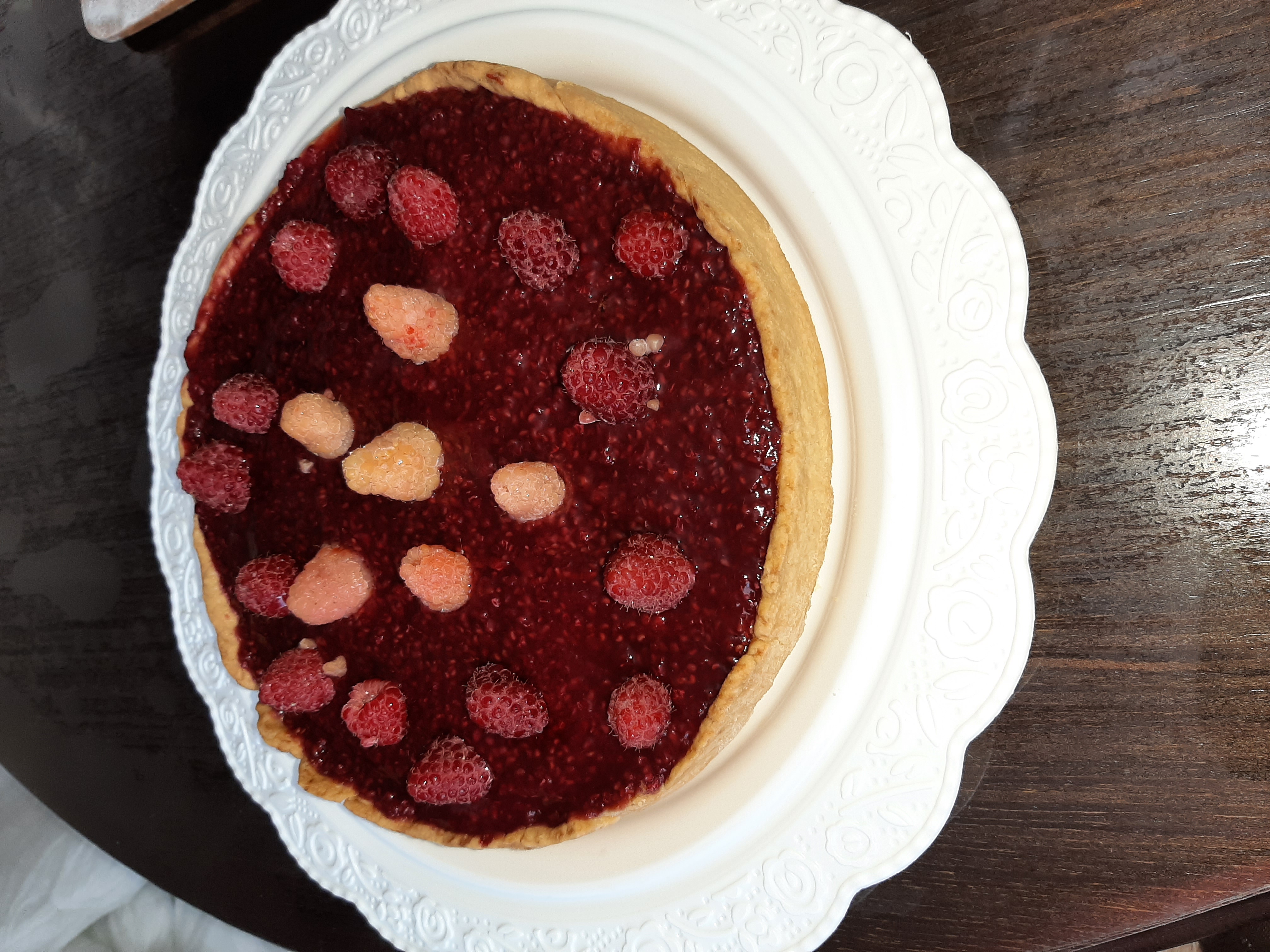 Малиновый чизкейк