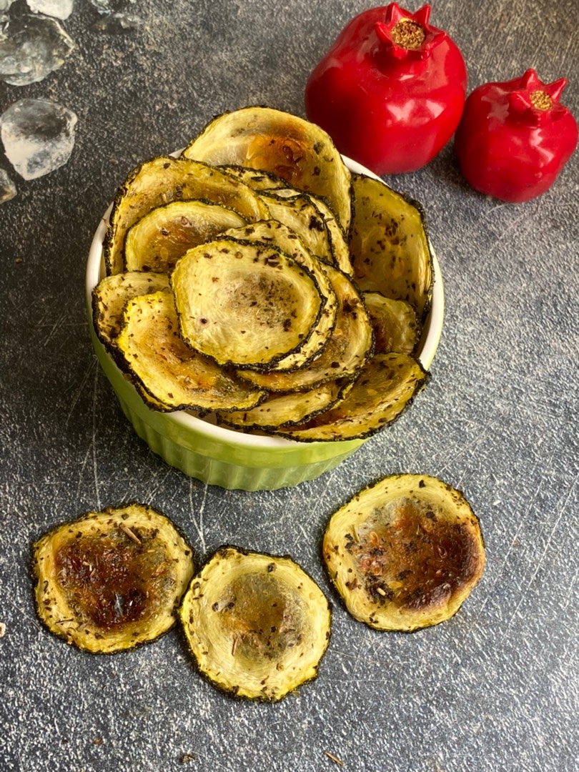 Чипсы из кабачка