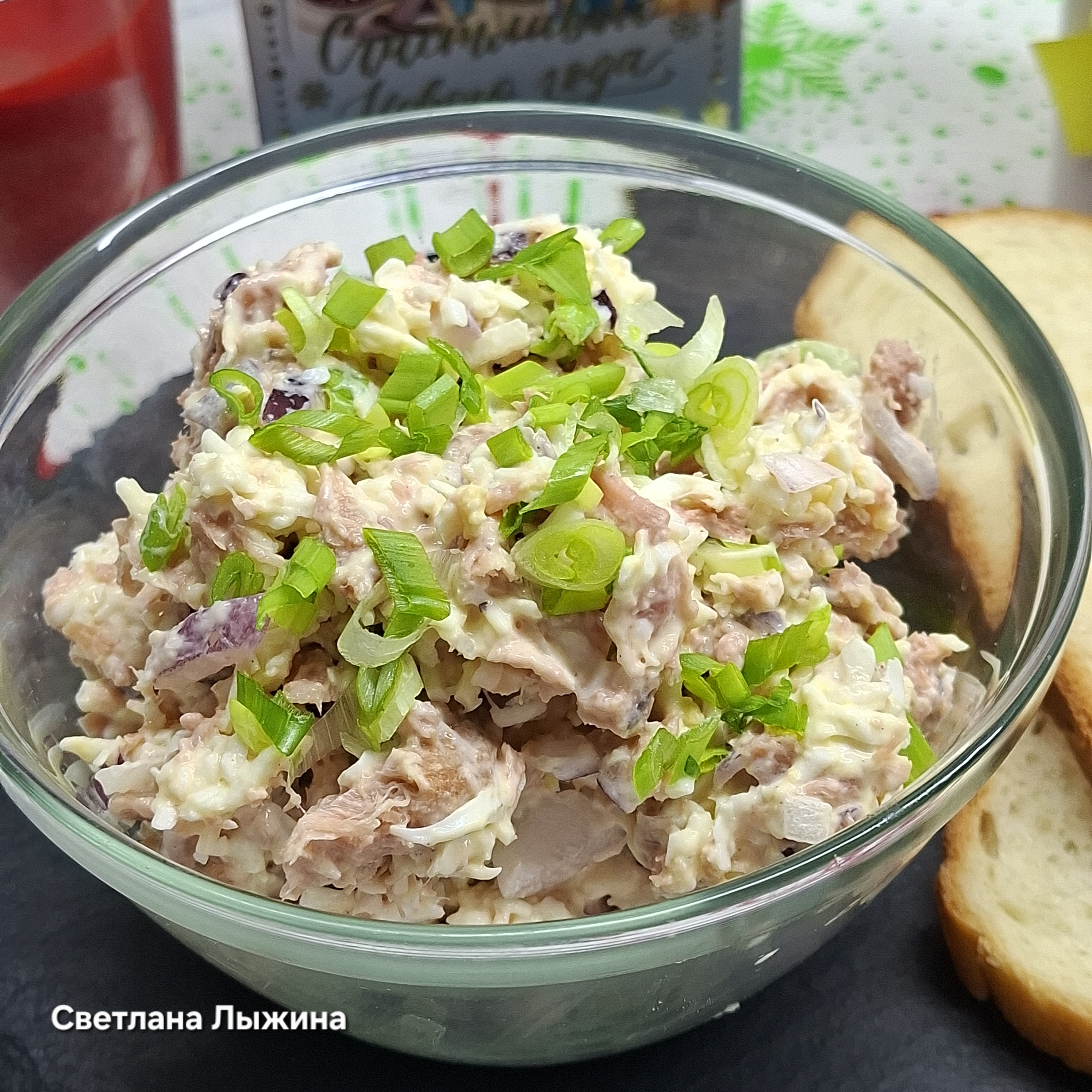 Намазка из консервированного тунца для бутербродов 